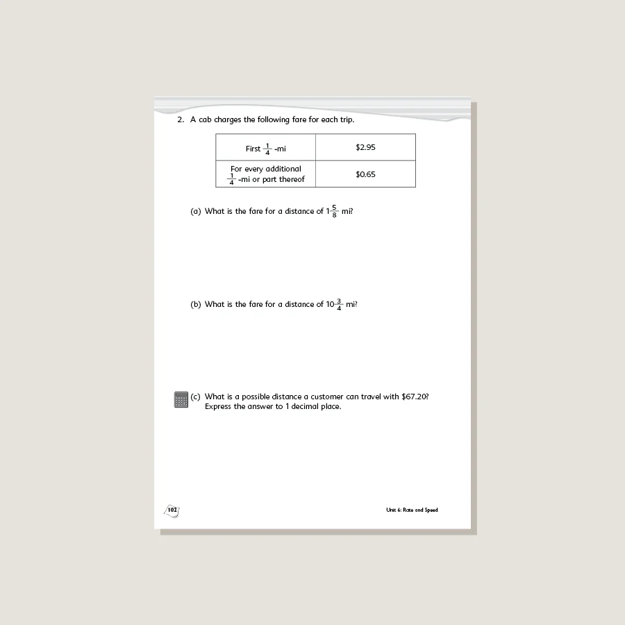 Primary Mathematics Standards Edition Workbook 6B - Blemished - Image 2