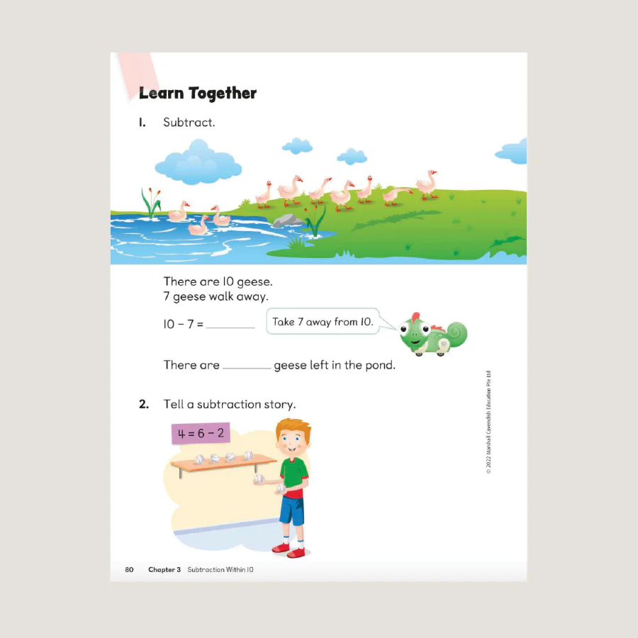Primary Mathematics Student Book 1A (2022 Edition) - Image 4