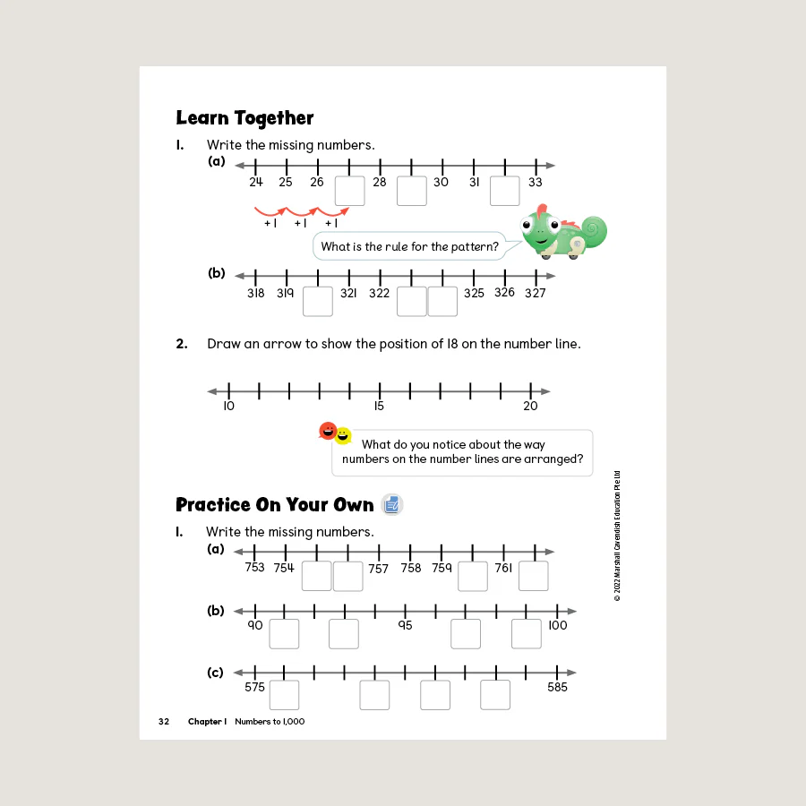 Primary Mathematics Student Book 2A (2022 Edition) - Image 3
