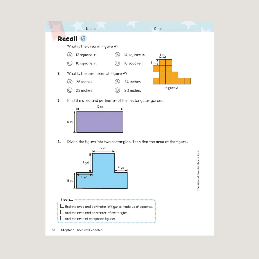 Primary Mathematics Student Book 4B (2022 Edition) - Blemished - Image 3