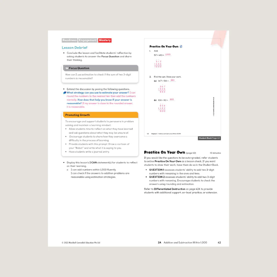 Primary Mathematics Teacher's Guide 3A (2022 Edition) - Image 4