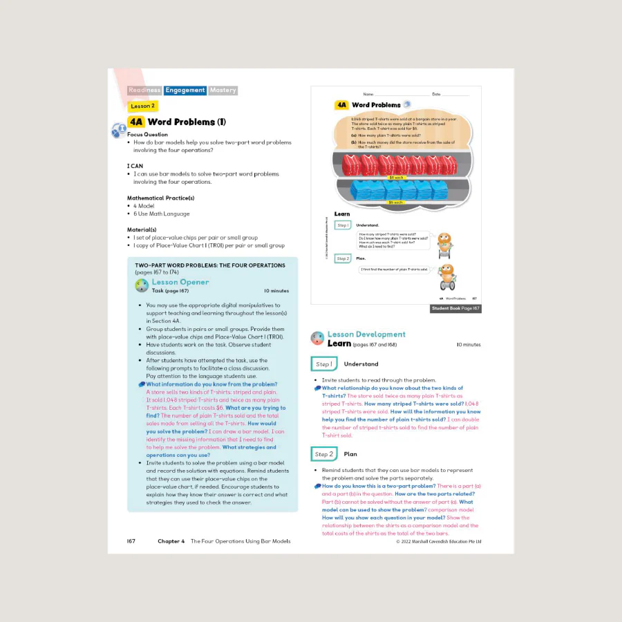 Primary Mathematics Teacher's Guide 4A (2022 Edition) - Image 4