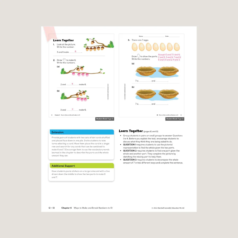 Primary Mathematics Teacher's Guide KB (2022 Edition) - Blemished - Image 3