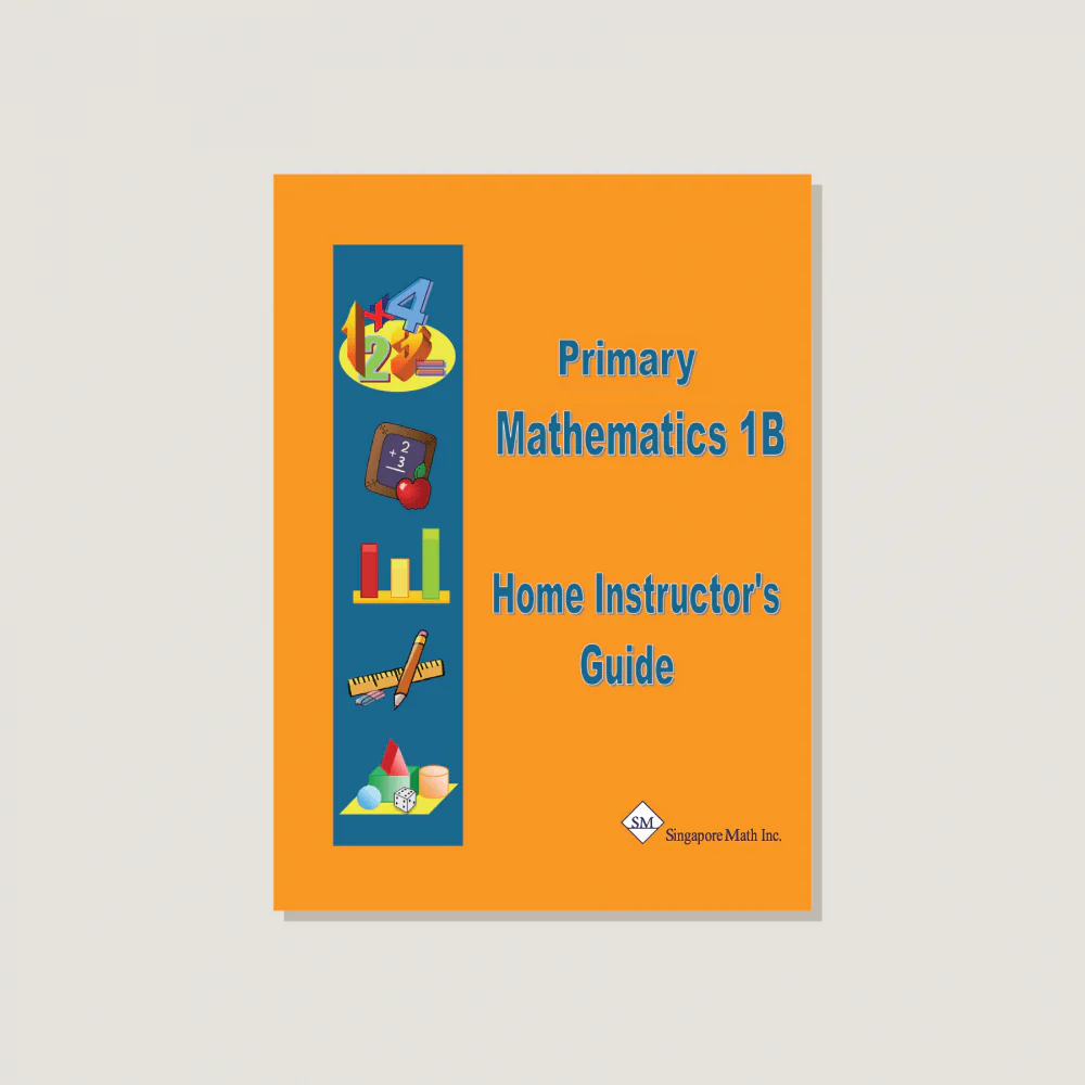 Primary Mathematics U.S. Edition Home Instructor's Guide 1B - Blemished