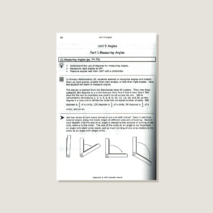 Primary Mathematics U.S. Edition Home Instructor's Guide 4A - Blemished - Image 3