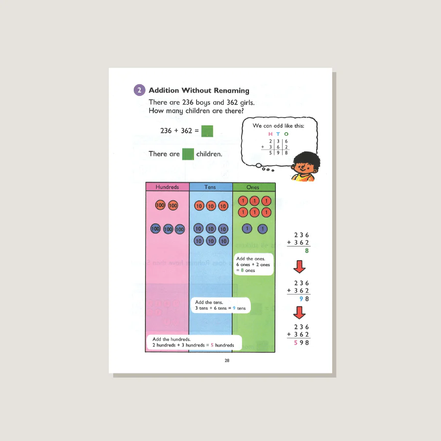 Primary Mathematics U.S. Edition Textbook 2A - Blemished - Image 2