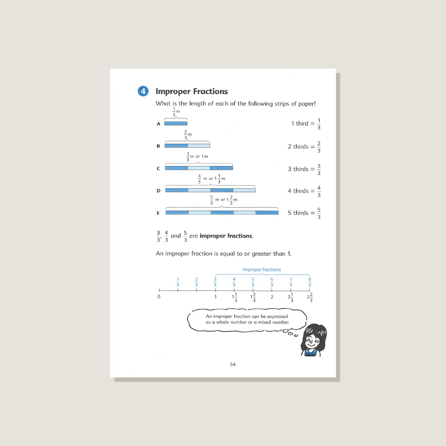 Primary Mathematics U.S. Edition Textbook 4A - Blemished - Image 3