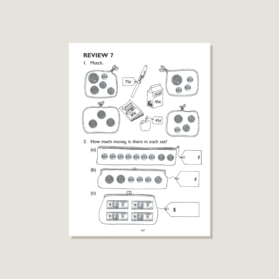 Primary Mathematics U.S. Edition Workbook 1B - Blemished - Image 4