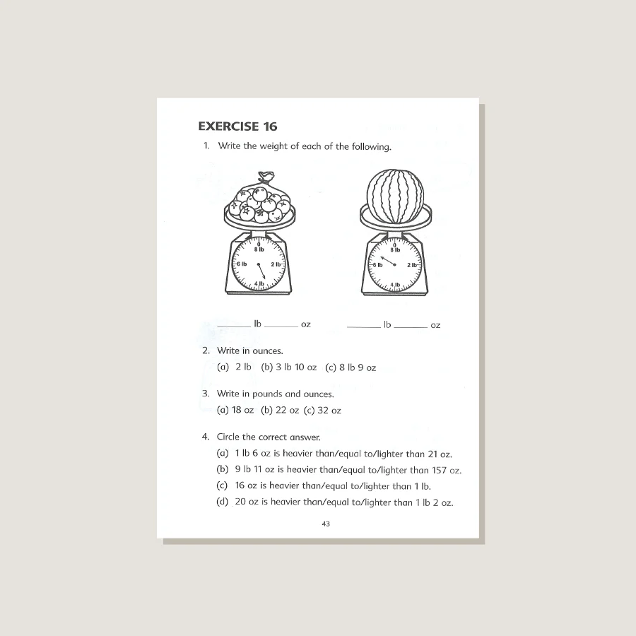 Primary Mathematics U.S. Edition Workbook 3B - Image 4