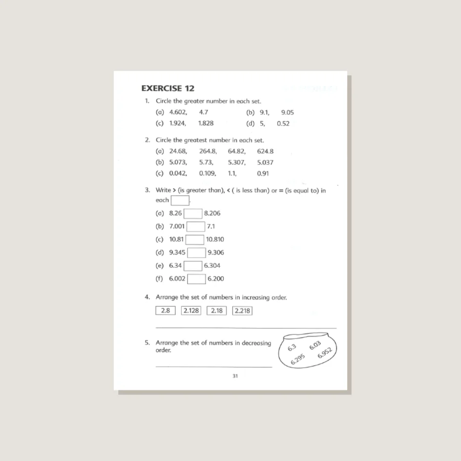 Primary Mathematics U.S. Edition Workbook 4B - Image 2