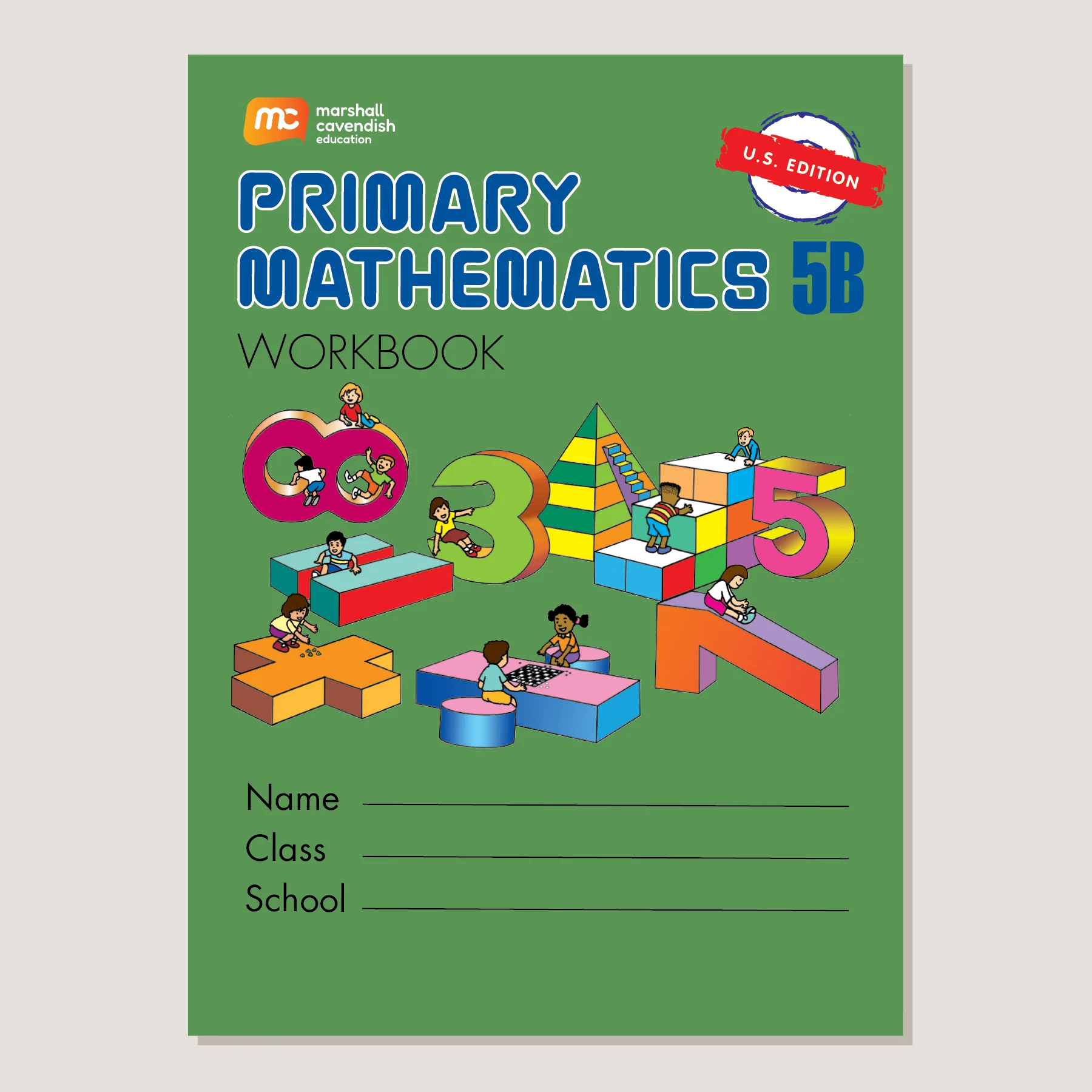 Primary Mathematics U.S. Edition Workbook 5B - Blemished