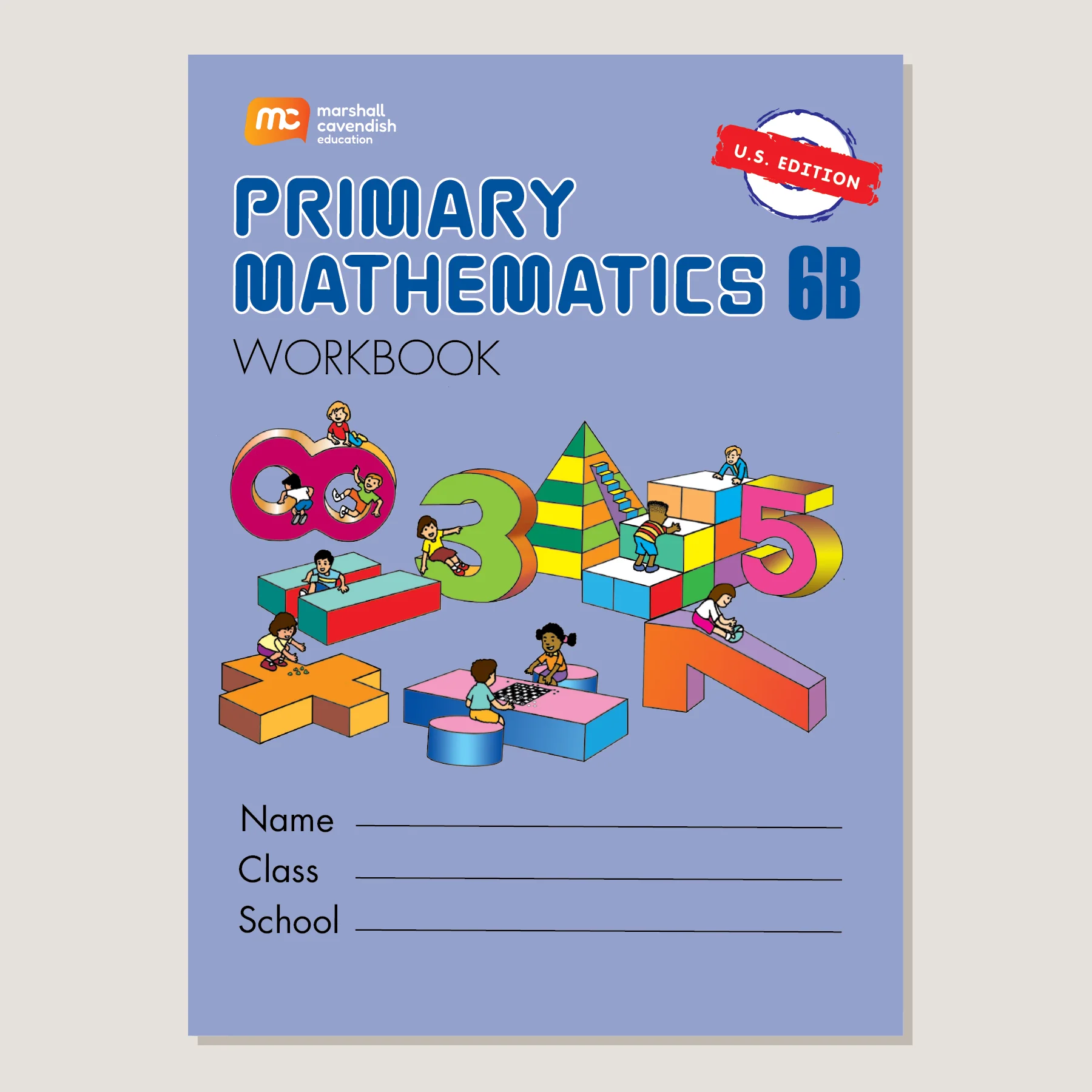 Primary Mathematics U.S. Edition Workbook 6B - Blemished