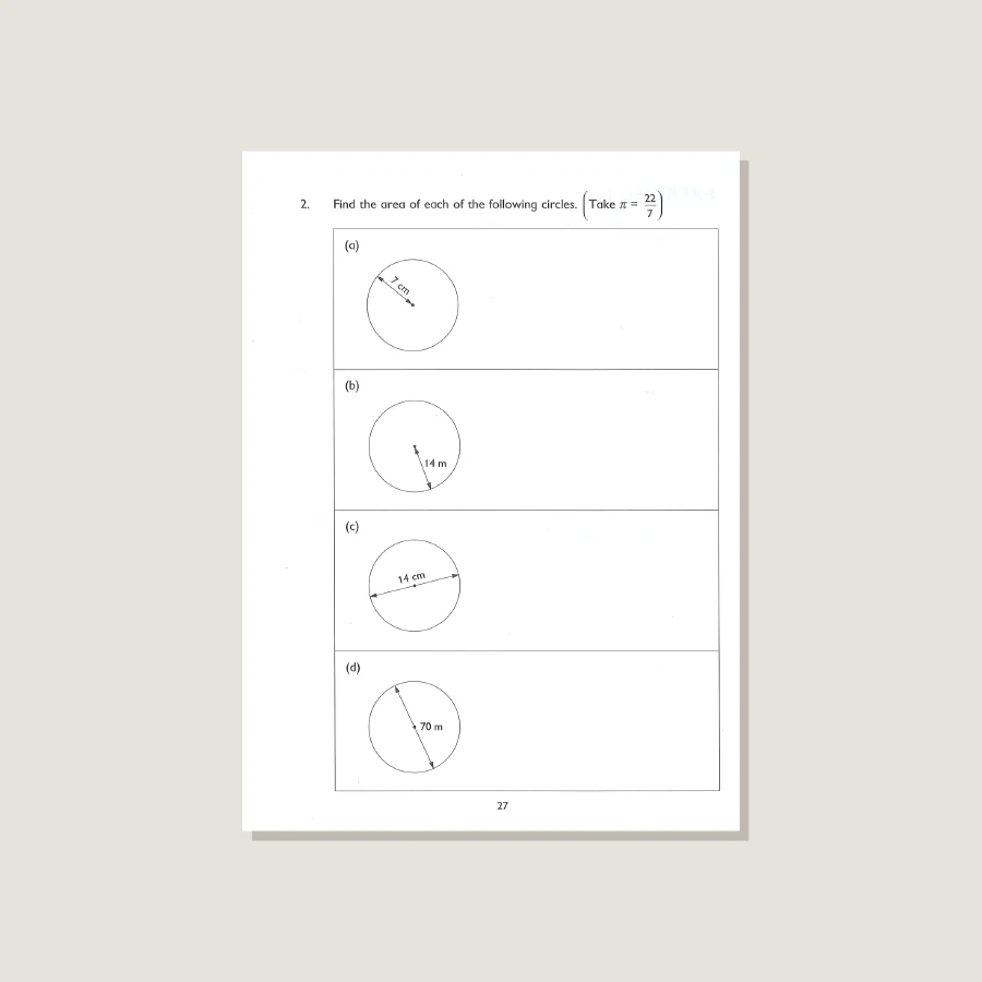 Primary Mathematics U.S. Edition Workbook 6B - Blemished - Image 4